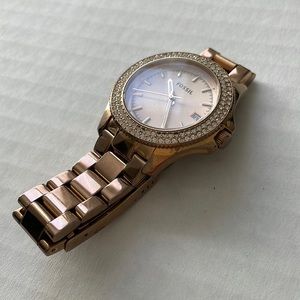 FOSSIL Women’s Rose Gold Fossil Watch - AM4454